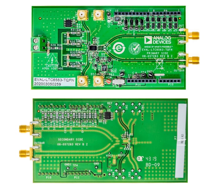 Analog Devices Inc. Kit de démonstration EVAL-LTC6563TQFN-EZKIT